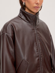 EDITED / Paisley Jacket / Chocolate Plum