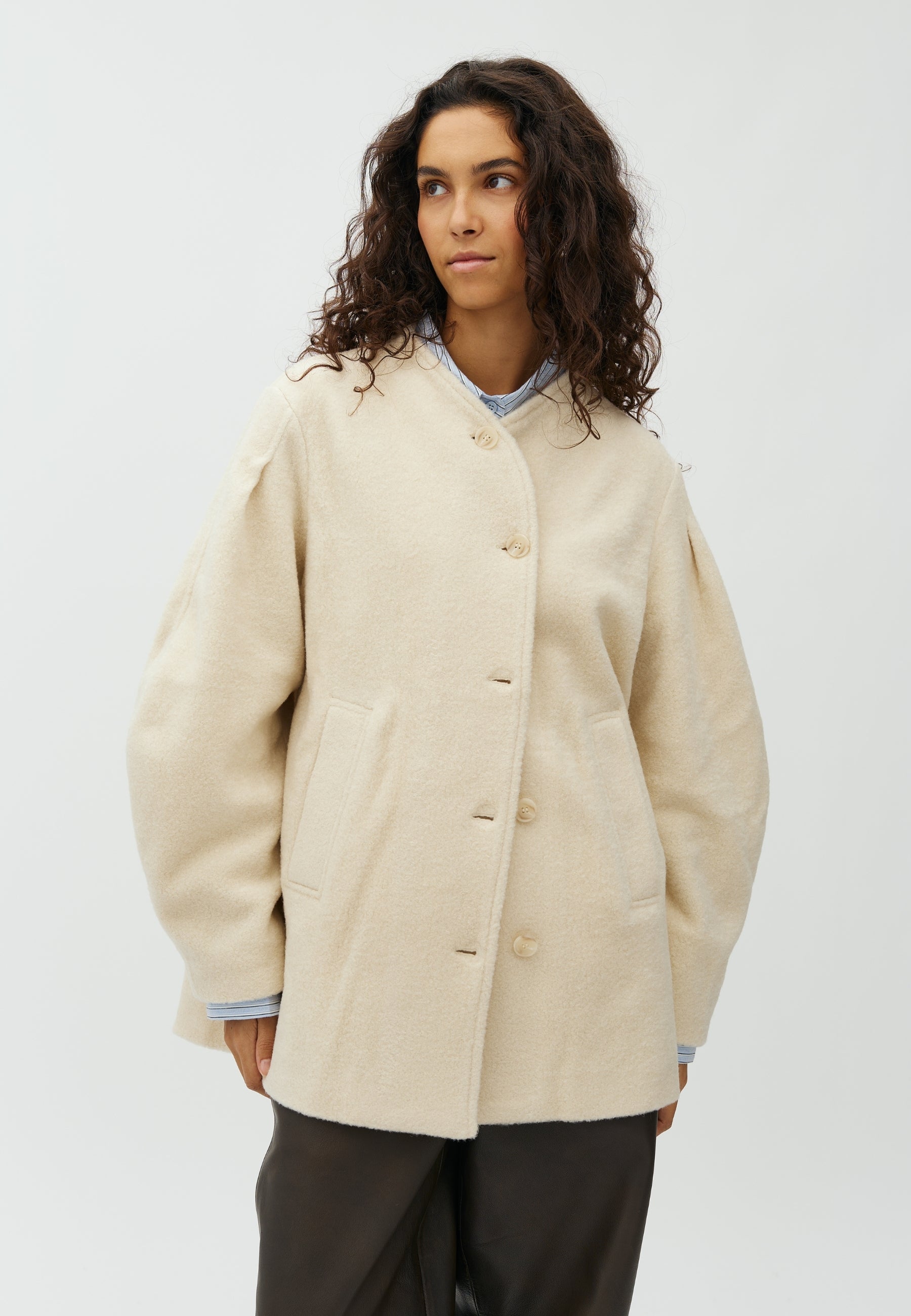 MbyM / Dande-M Bucleo Outerwear / Cloud Cream