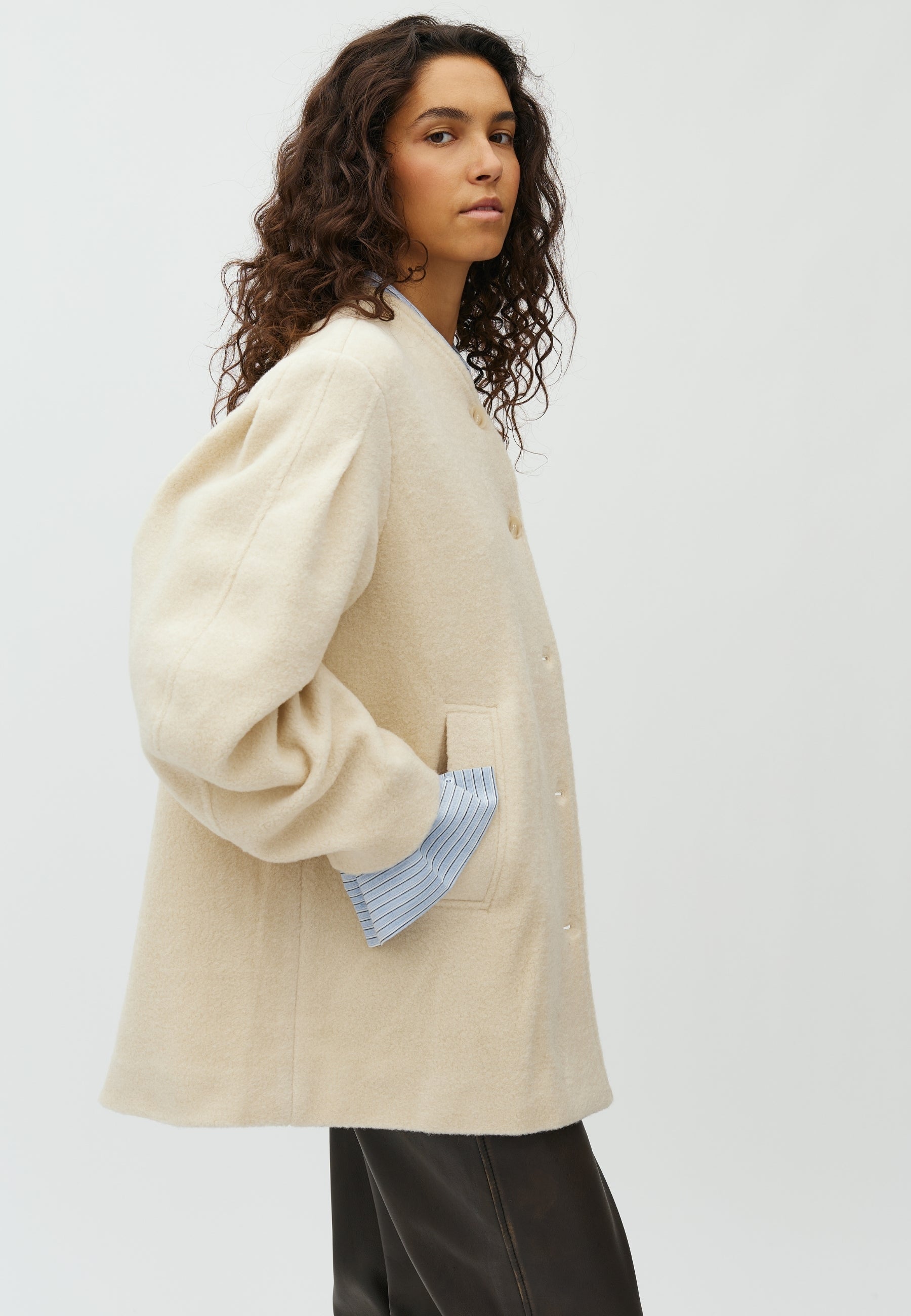 MbyM / Dande-M Bucleo Outerwear / Cloud Cream