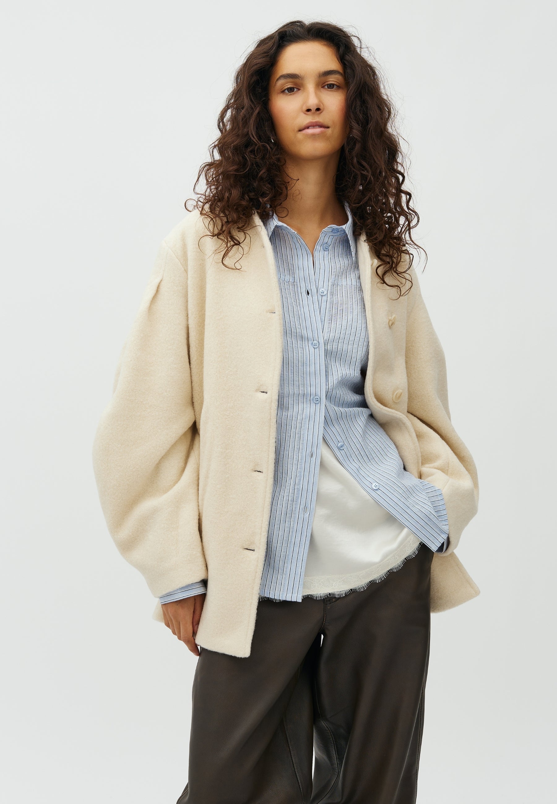 MbyM / Dande-M Bucleo Outerwear / Cloud Cream