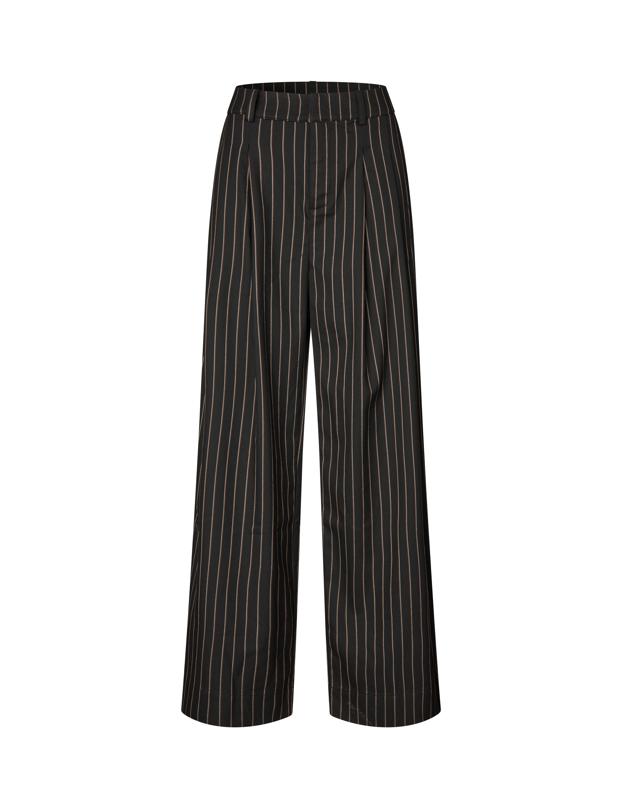 MbyM / Emeli-M Marbel stripe / Black brown pinstripe