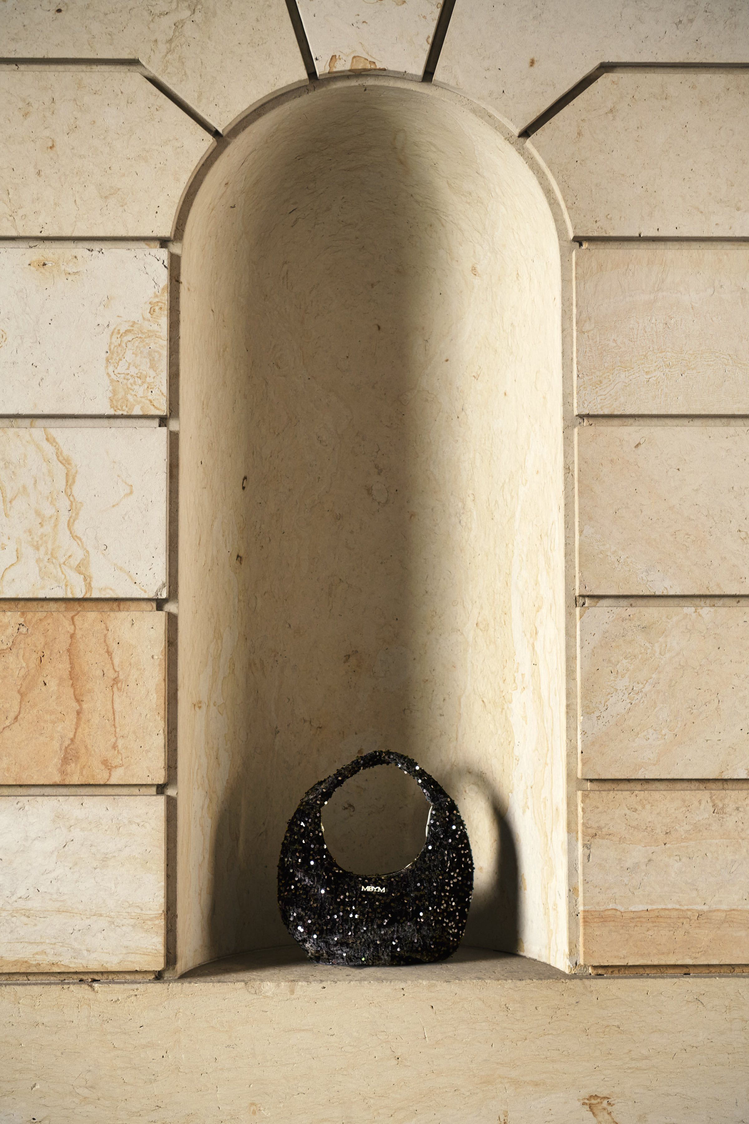 MbyM / Siba bag-M Sequinto / Black