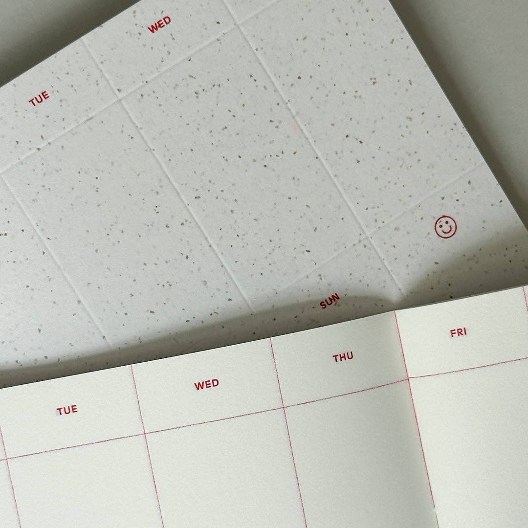 HERR & FRAU RIO - Grid Harvest White Notizbuch
