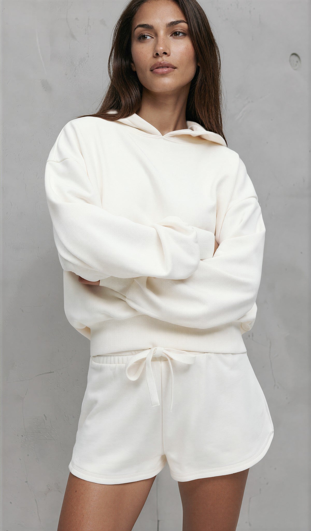 Gina Tricot / Hoodie / Egret (1144)
