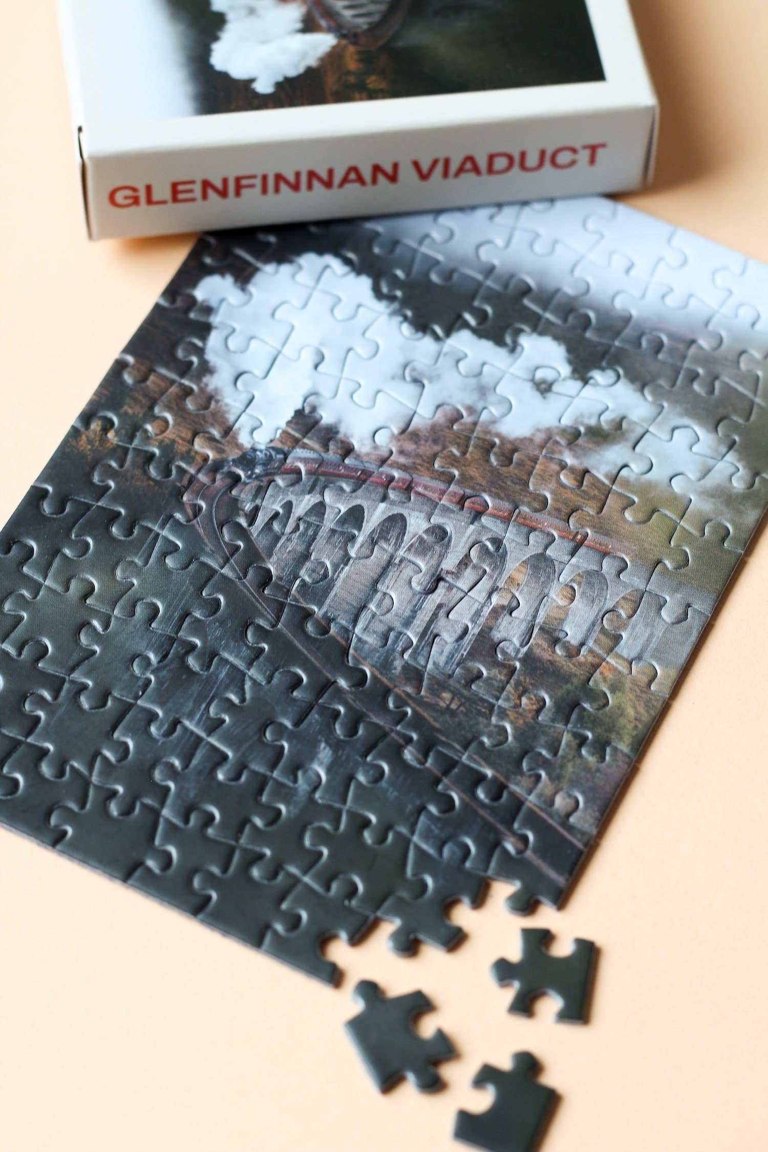 Mini-Puzzle Glenfinnan Viaduct, 99 Teile - Puzzlery
