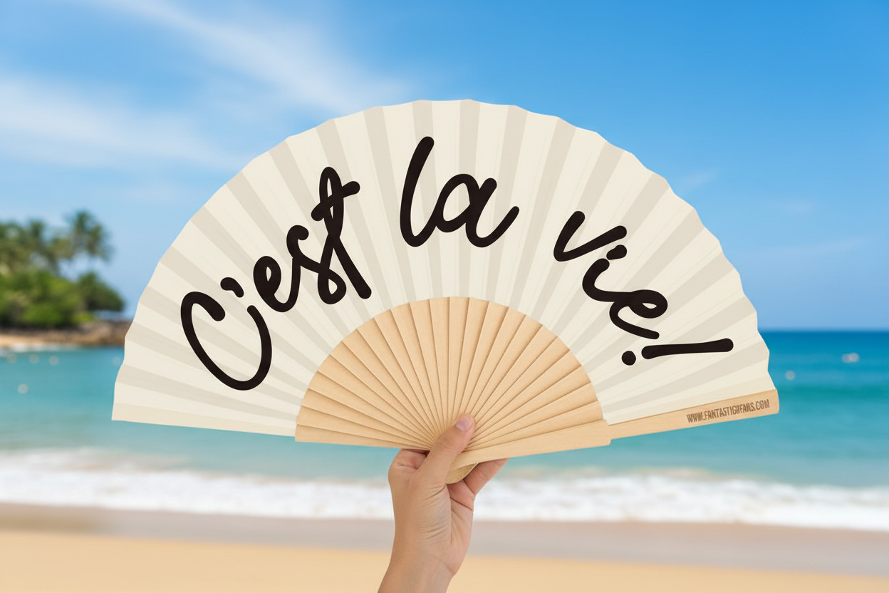 Fantastico Fans - C'est La Vie Script 23cm Fächer