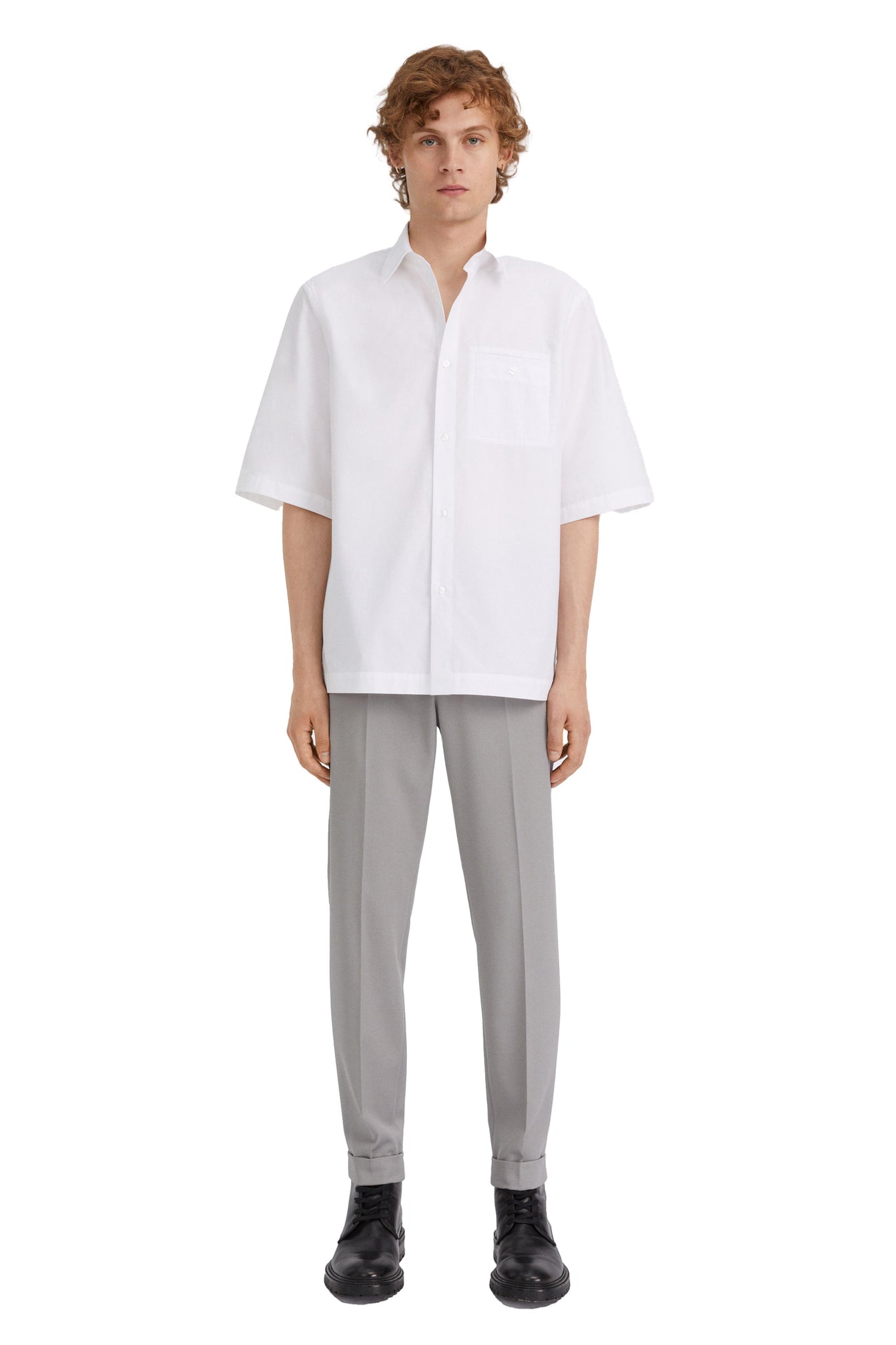 Filippa K Men Terry Cropped Trousers Light – Scandi Club
