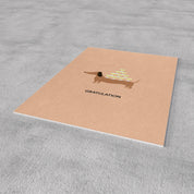 Naturbedacht - Postkarte - Dackel Gratulation - Nr. 306