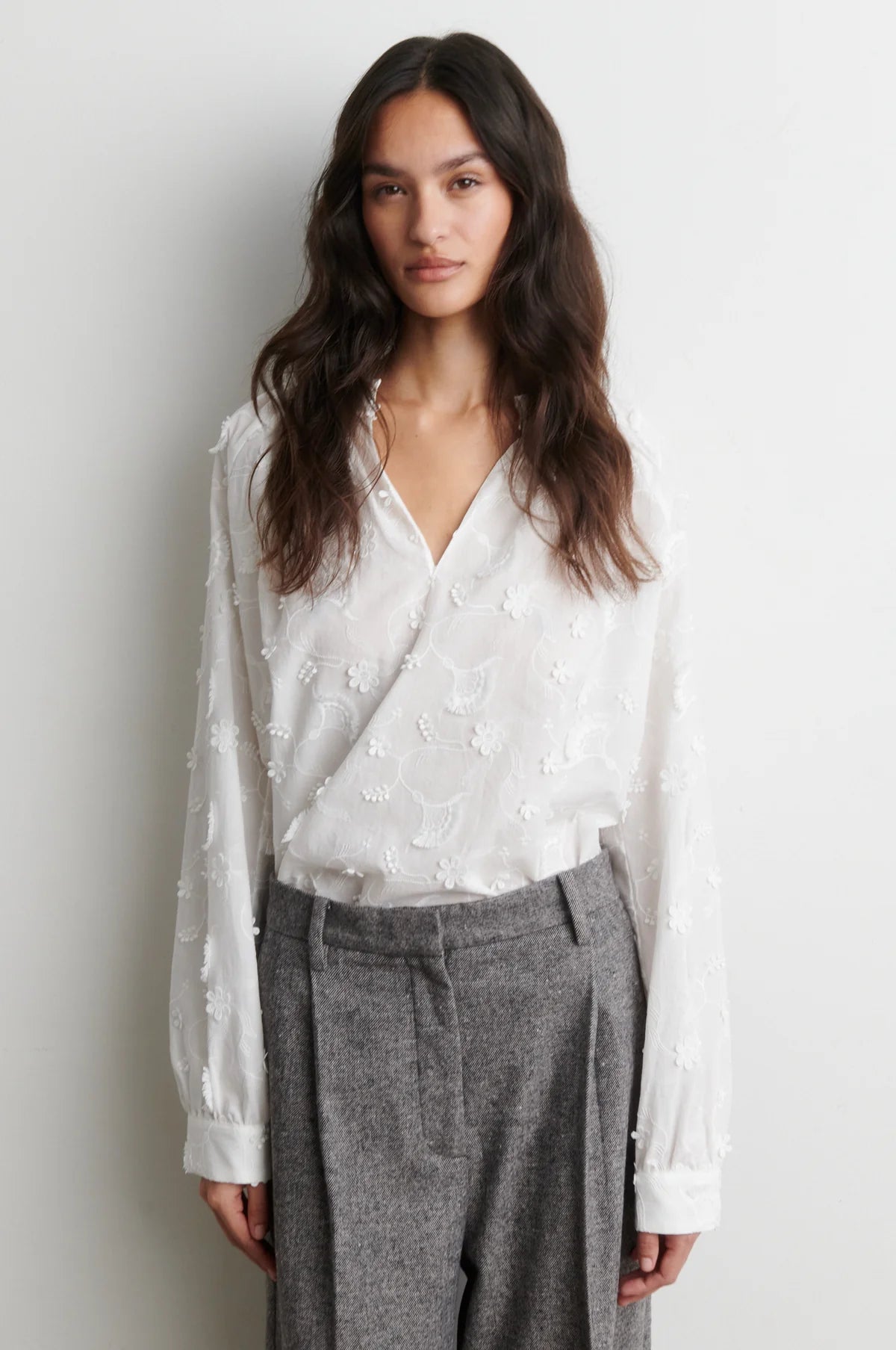 SECOND FEMALE / Rosalil Blouse / Bright White