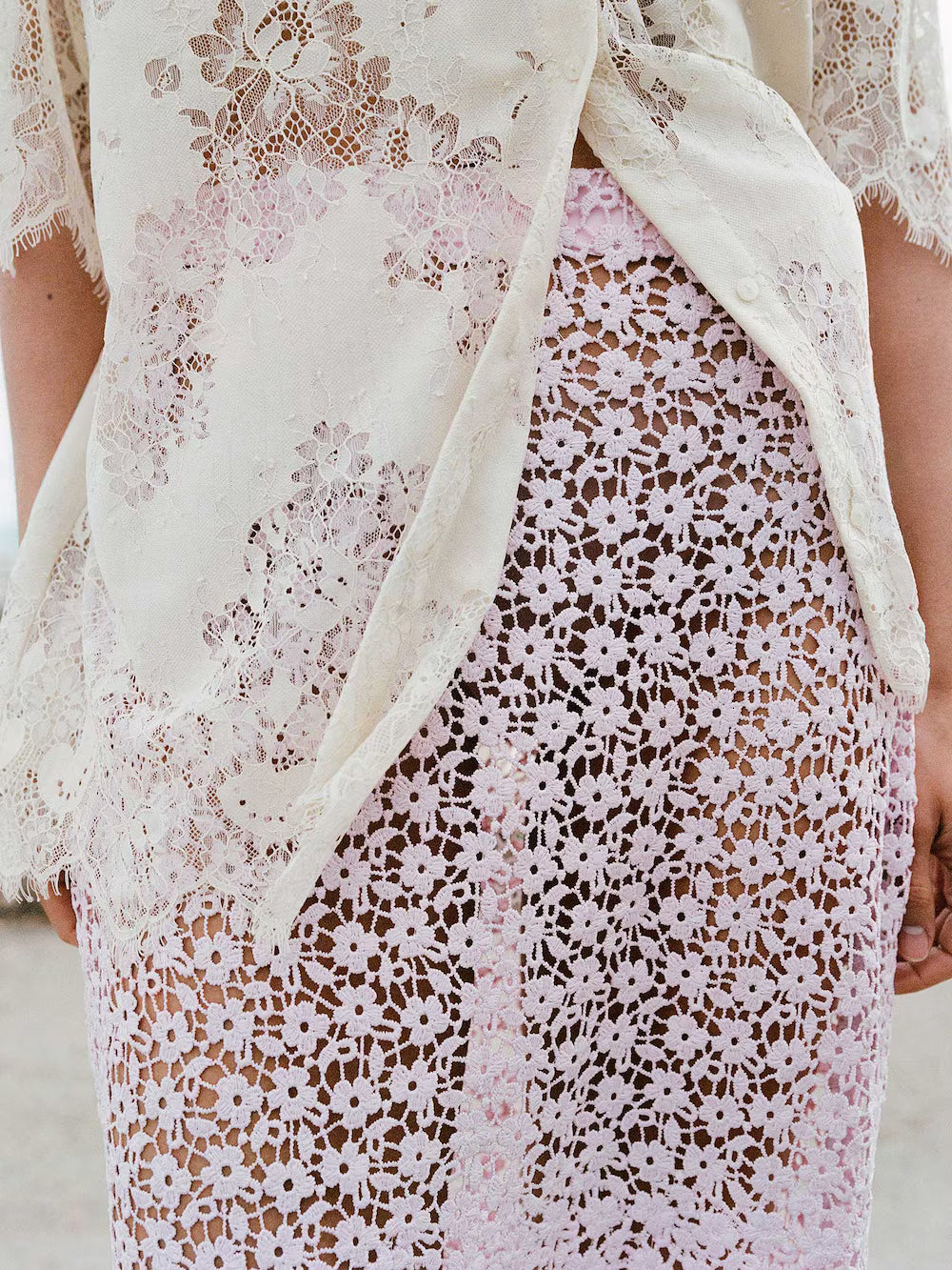 Edited / Xue Skirt / Lilac Snow