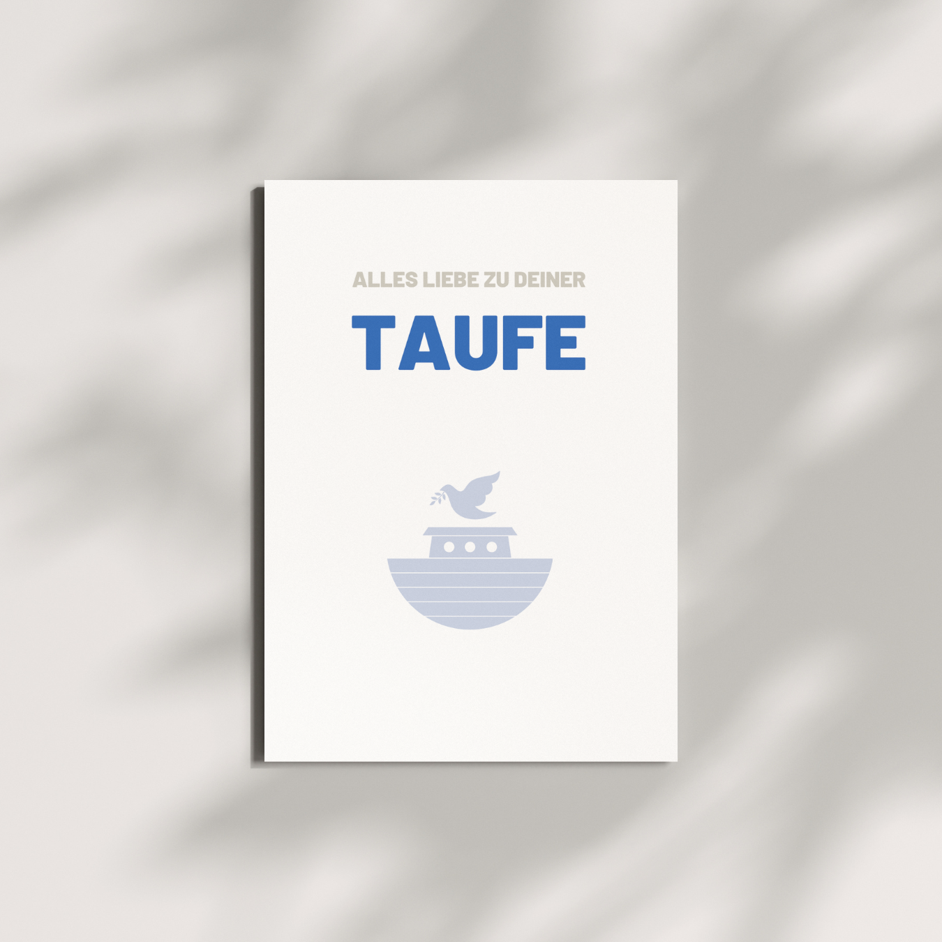 HERR&FRAUHEMPEL - Postkarte - ZUR TAUFE