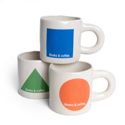 BLAUE BÜCHER & KAFFEEBECHER HF