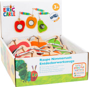 Raupe Nimmersatt Display Entdeckerspielzeug | Holz