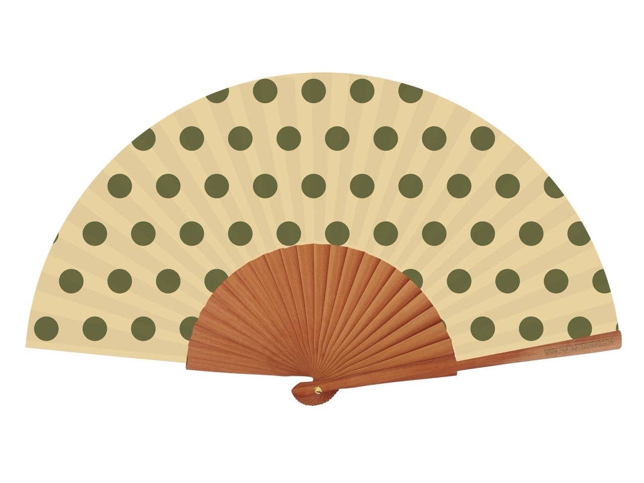 Fantastico Fans - Dotty Buttergelb 23 cm Ventilator