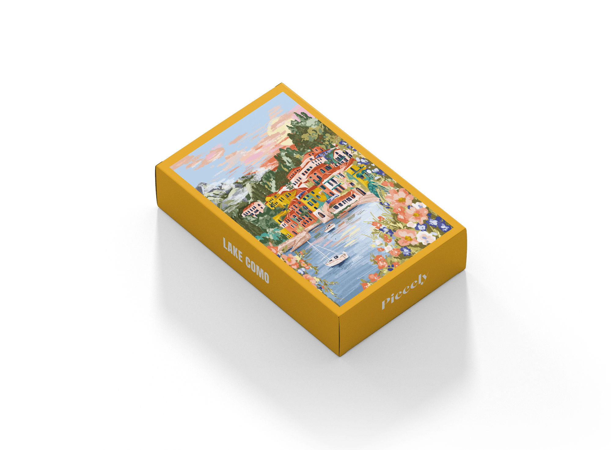 Mini-Puzzle Lake Como, 99 Teile