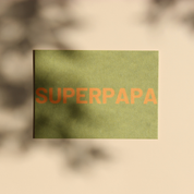 HERR&FRAUHEMPEL - Postkarte - SUPERPAPA