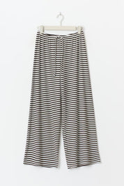 Gina Tricot / Striped soft trousers / Brown