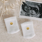 Eulenschnitt - Babysocken Smiley 16-18