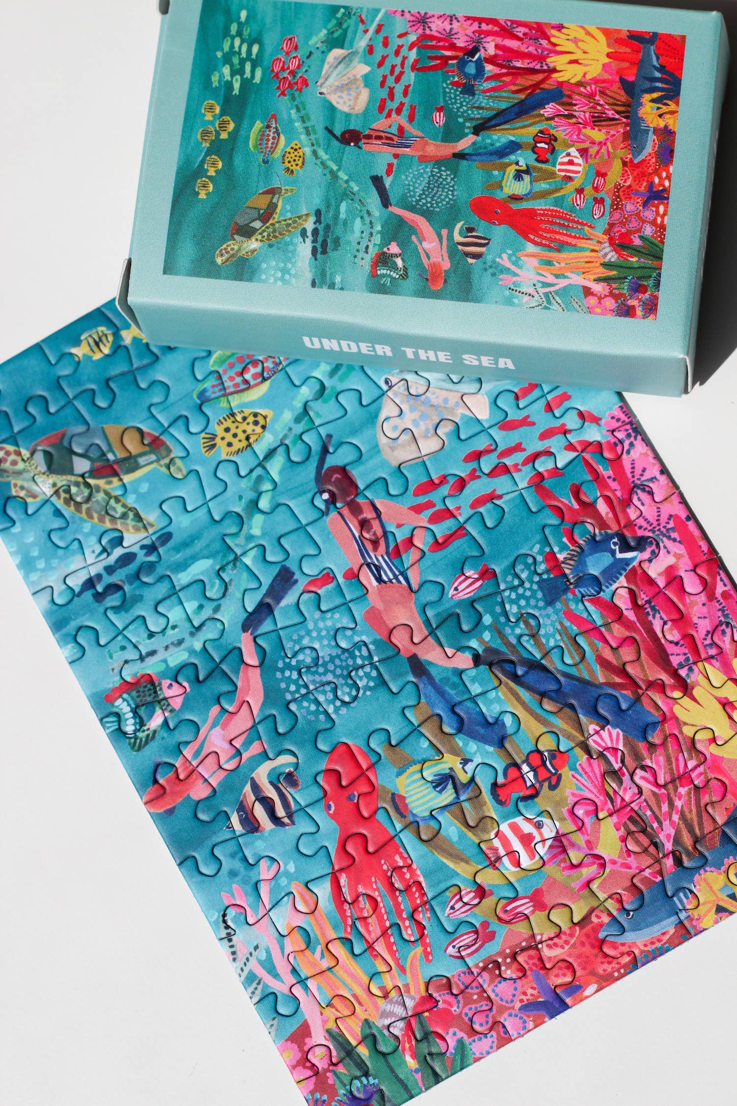 Mini-Puzzle Under The Sea, 99 Teile