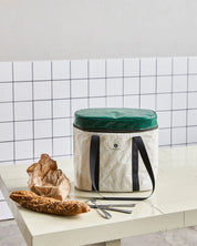 House Doctor/  Kühltasche HDPicnic/ Sand, Dunkelgrün