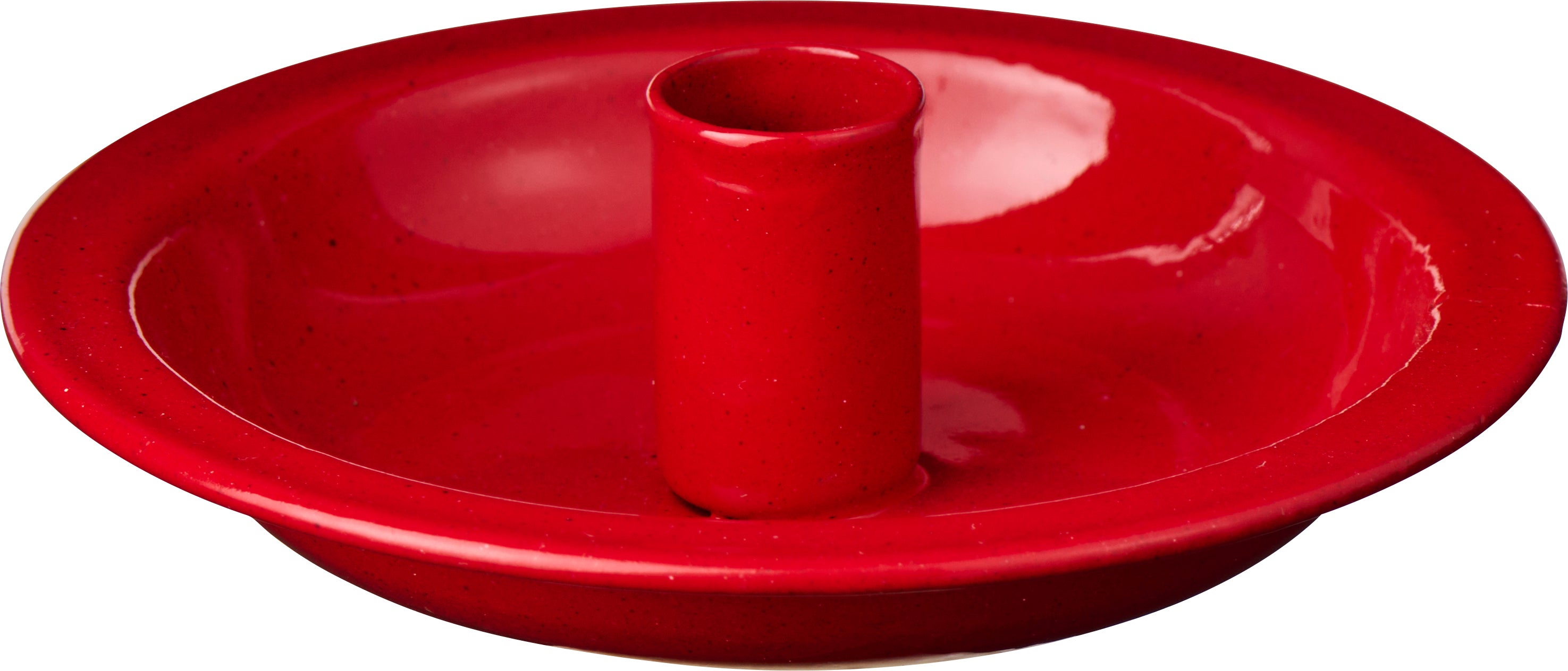Ib Laursen / Kerzenhalter f/1,3 cm Kerze / rot