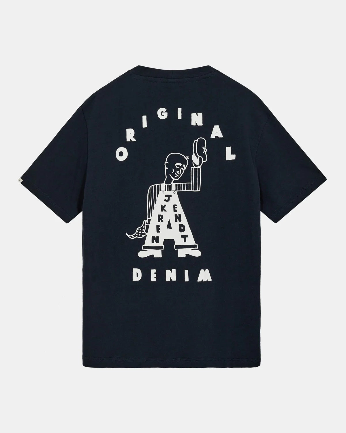 Anerkjendt / AKVILLADS UNDYED S/S TEE / Sky Captain