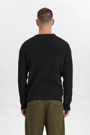 Anerkjendt / AKSYLVESTER KNIT  / Caviar