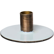 Ib Laursen / Kerzenhalter f/1,3 cm Kerze 2-farbig hellblau