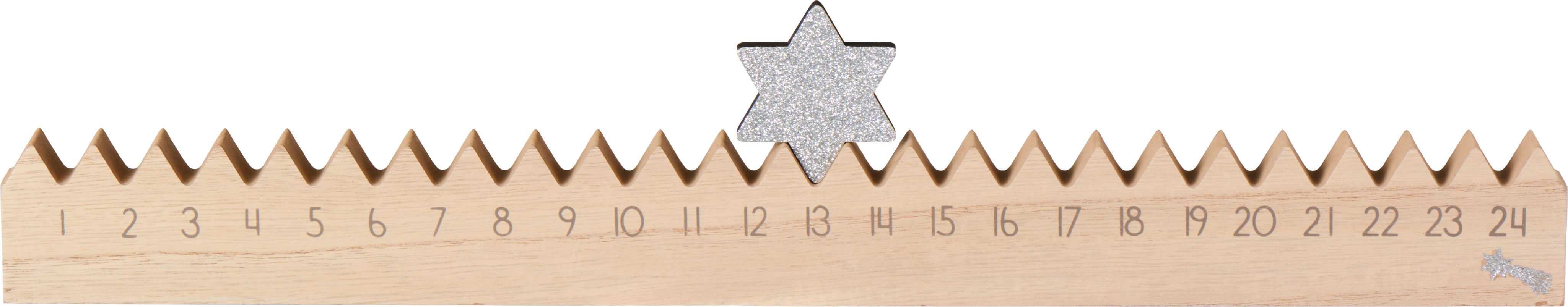 Ib Laursen / Weihnachtskalender 1-24 Silberstern