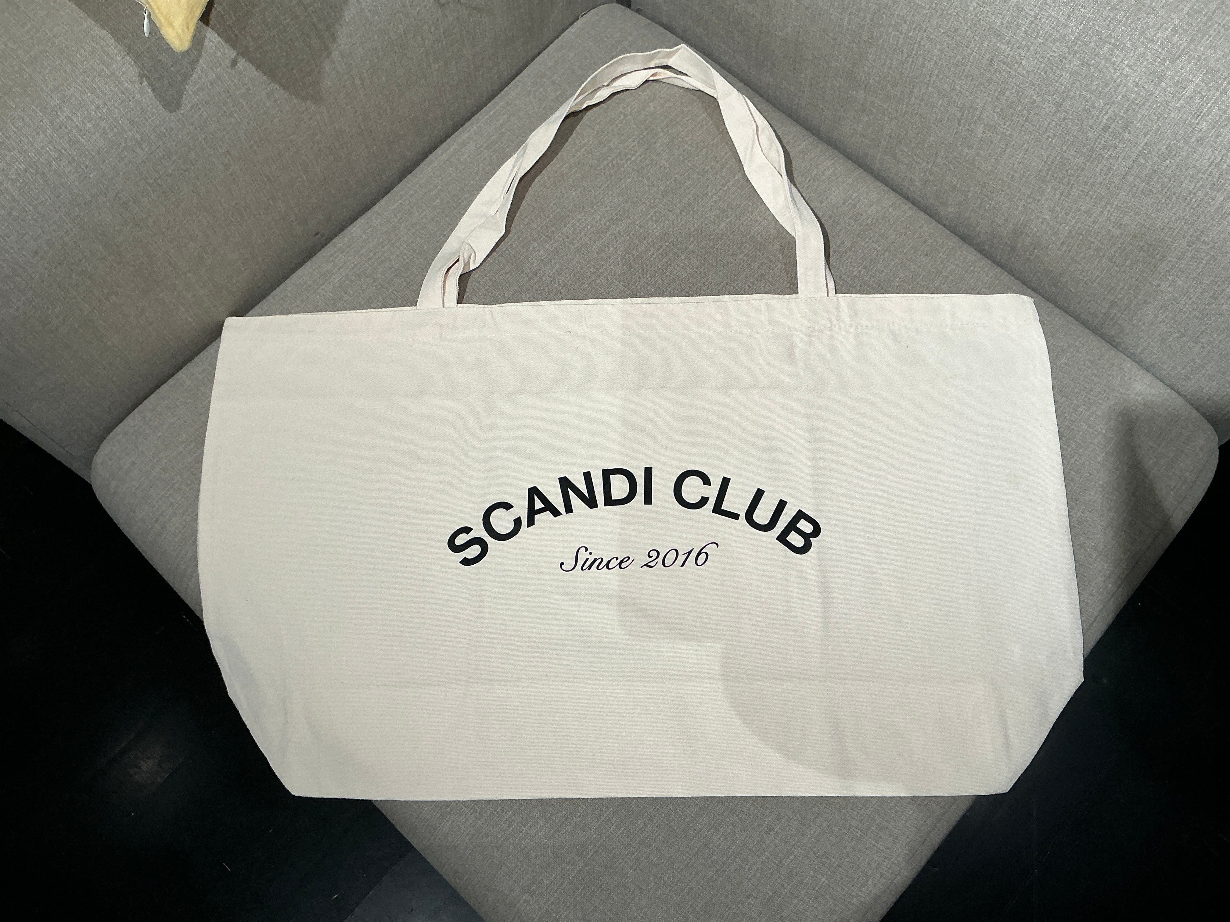Scandi Club / Jute Tasche Groß Nr.1 / 70x40cm