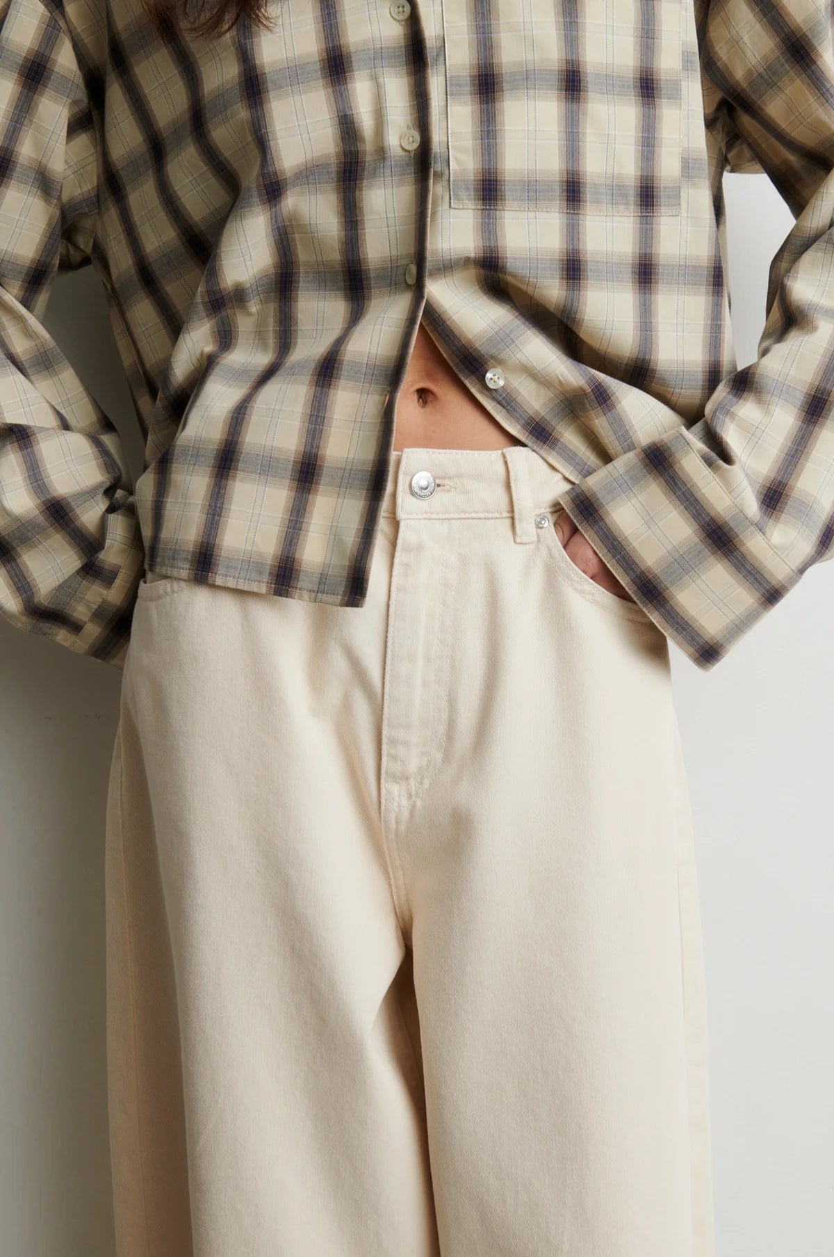 SECOND FEMALE / Reece Trousers / Egret