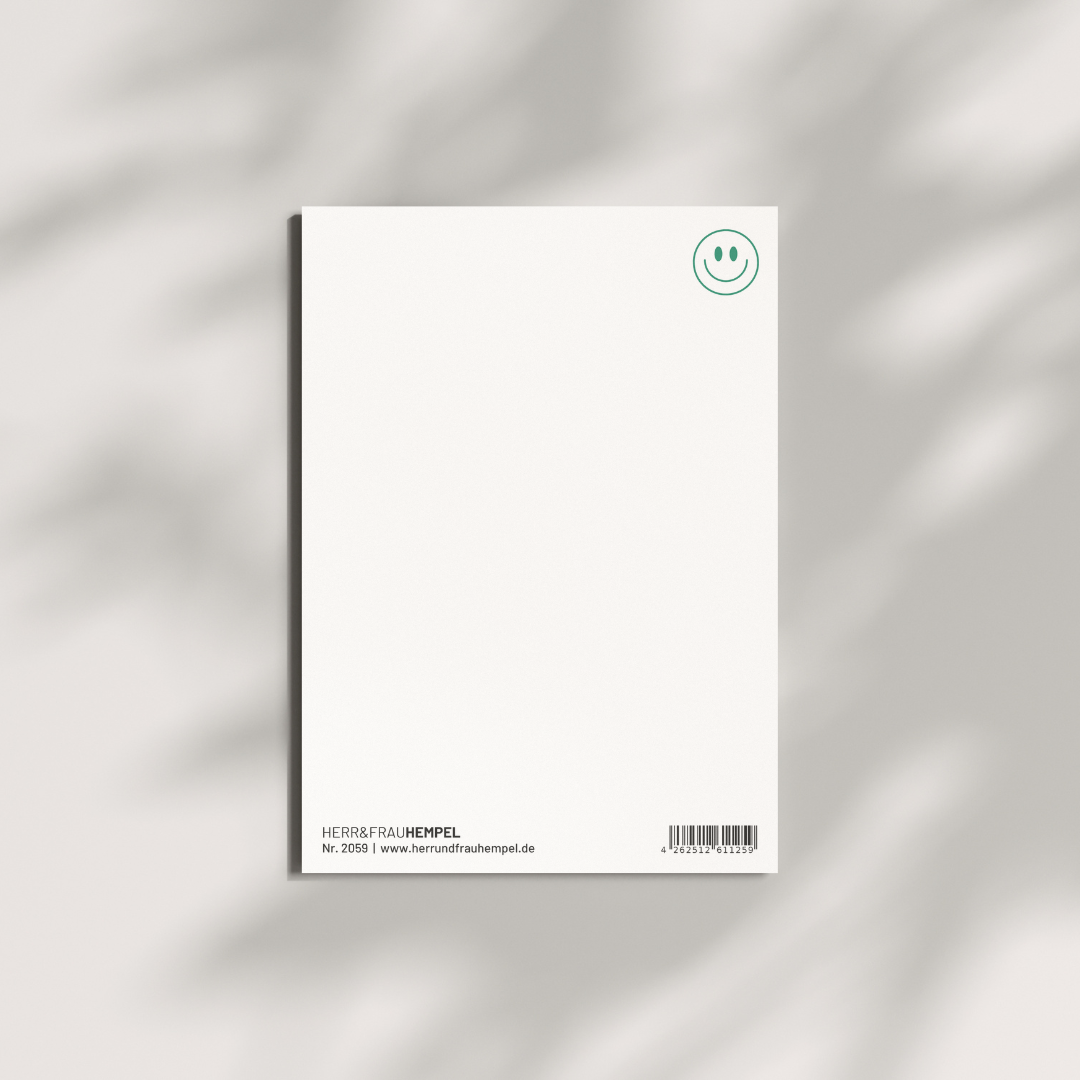 HERR&FRAUHEMPEL - Postkarte - OH HAPPY DAY