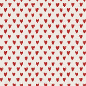 Ib Laursen / Serviette 20x20 cm rote Herzen 50 Stck/Pck