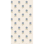 Ib Laursen / Serviette 10x20 cm blaue Blumen 16 Stck