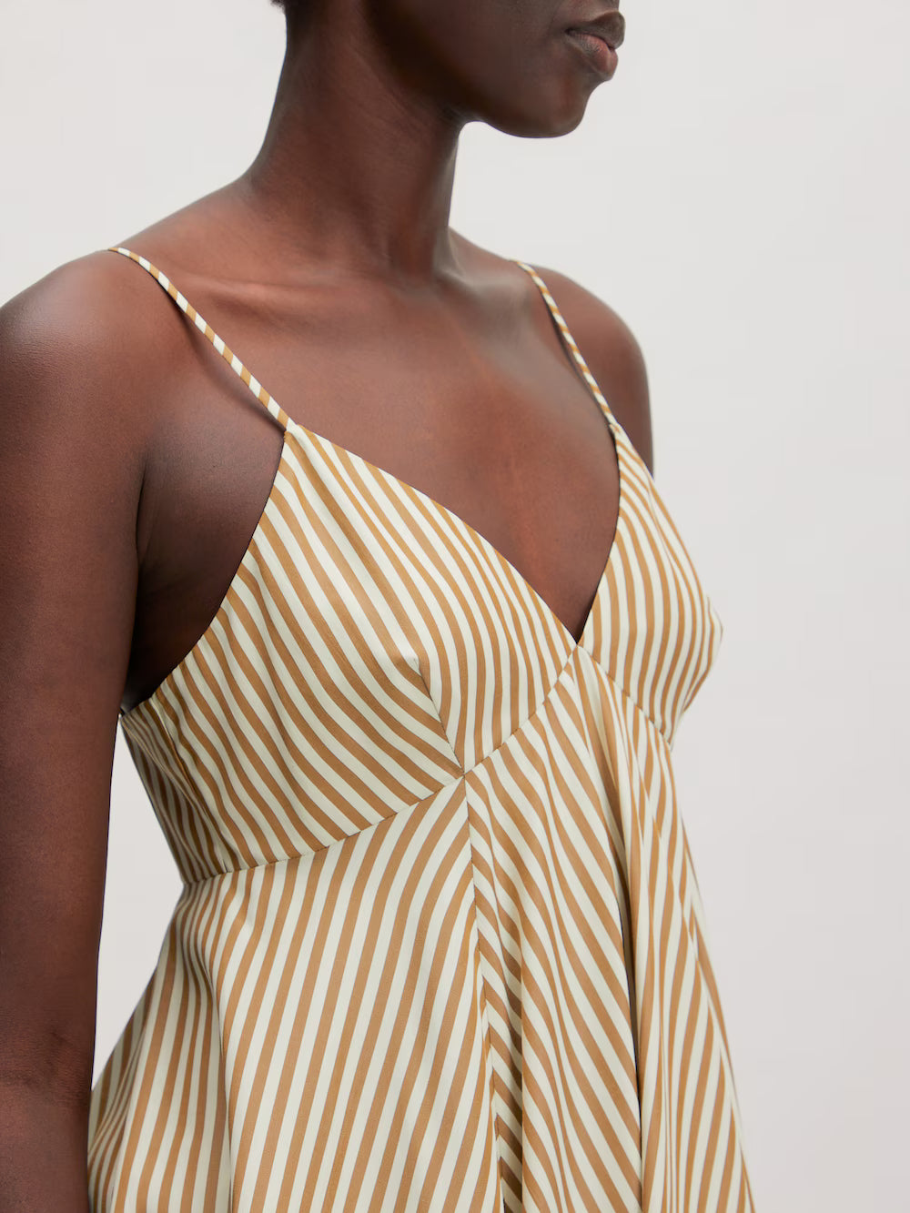 Edited / Adeline Dress / Kangaroo + Papyrus stripe