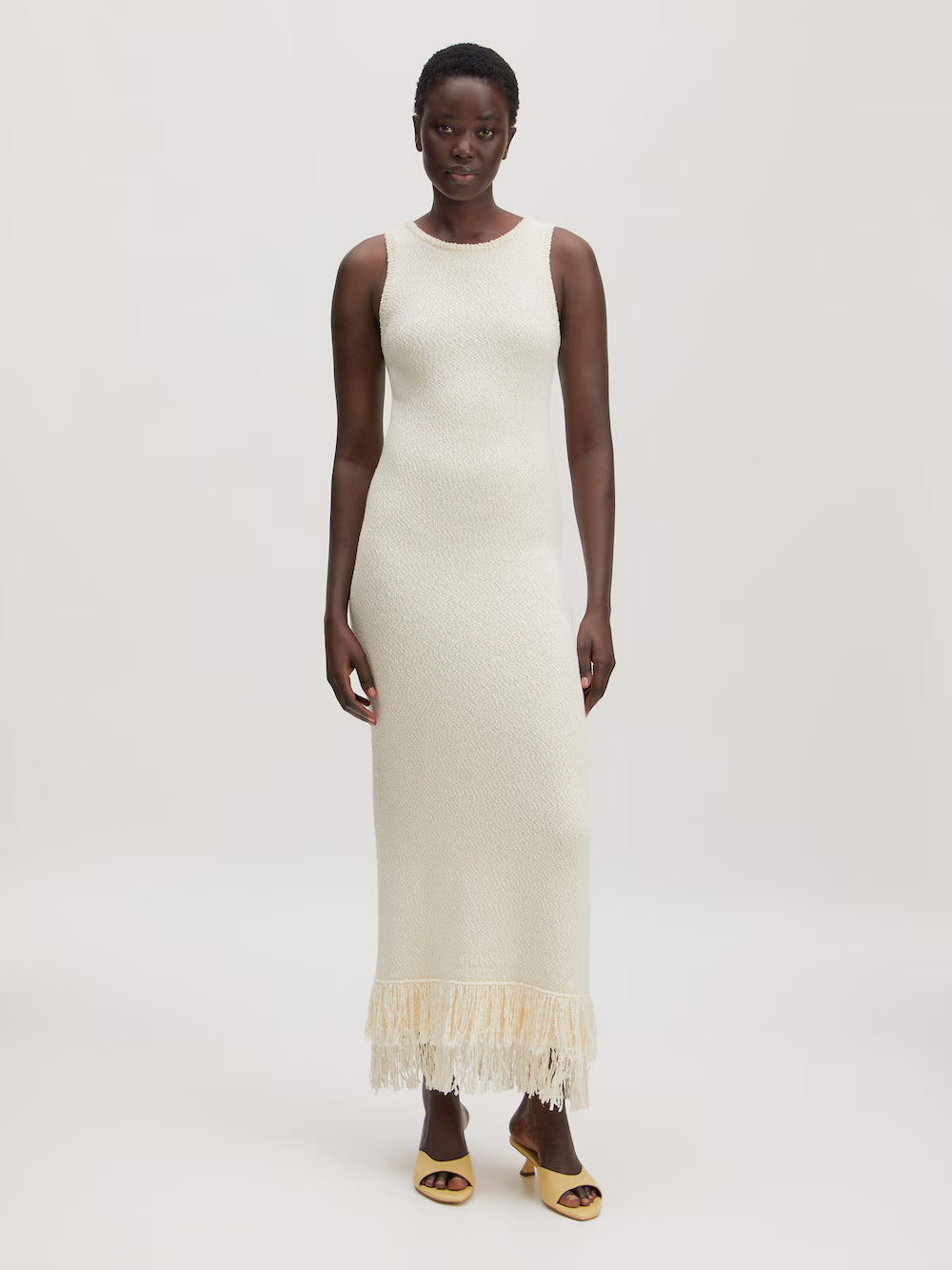 Edited / Alissa Knit Dress / Antique White