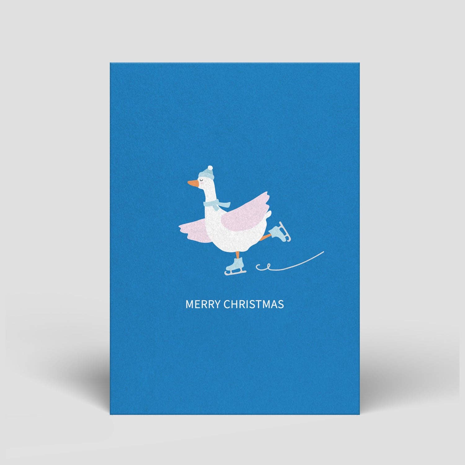 Naturbedacht - Postkarte - Weihnachten - Eiskunstlauf - Nr. 334