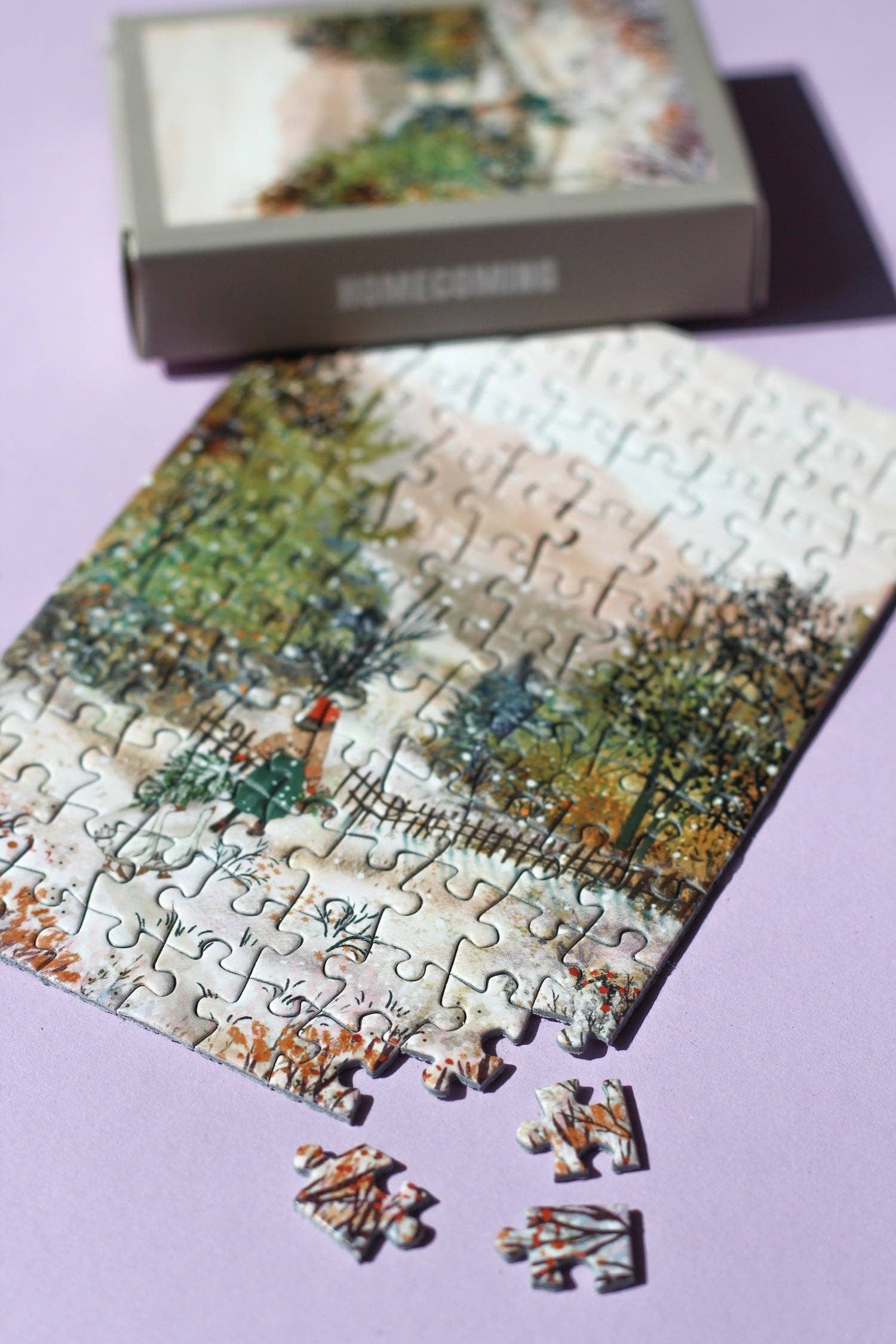 Mini-Puzzle Homecoming, 99 Teile