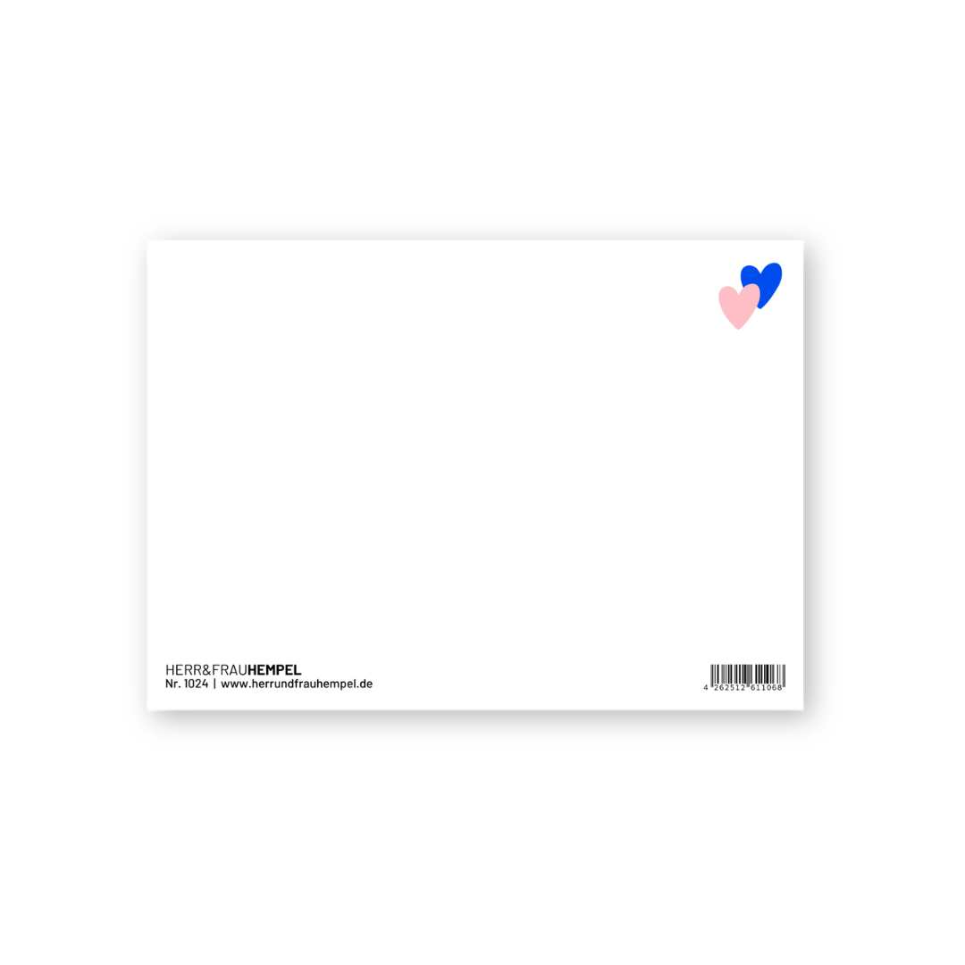 HERR&FRAUHEMPEL - Postkarte - TRAUMPAAR