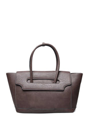 Rosemunde / RBAndora Working Bag / dark brown gold