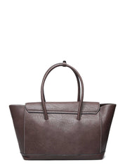 Rosemunde / RBAndora Working Bag / dark brown gold