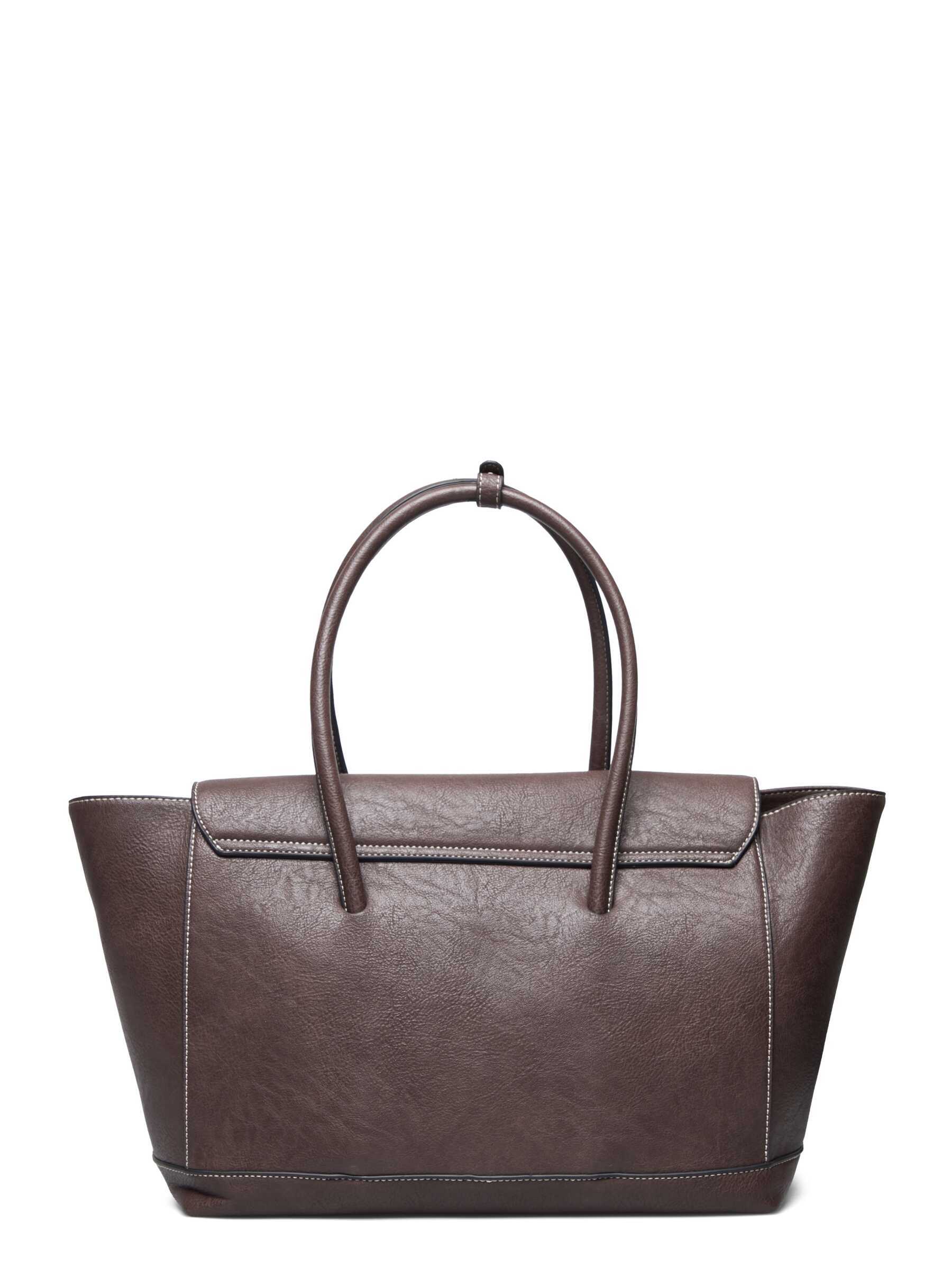 Rosemunde / RBAndora Working Bag / dark brown gold