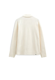 ANERKJENDT / AKSVEND NEEDLE RIB KNIT CARDIGAN / Tofu