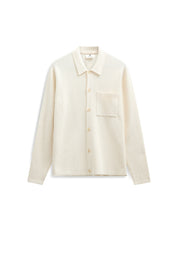 ANERKJENDT / AKSVEND NEEDLE RIB KNIT CARDIGAN / Tofu