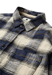 ANERKJENDT / AKLEIF FLANNEL CHECK5  / Sky Captain