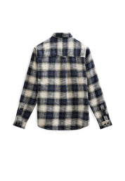 ANERKJENDT / AKLEIF FLANNEL CHECK5  / Sky Captain