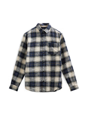 ANERKJENDT / AKLEIF FLANNEL CHECK5  / Sky Captain