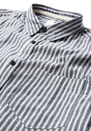 ANERKJENDT / AKLEIF STRIPE LS SHIRT / Sky Captain