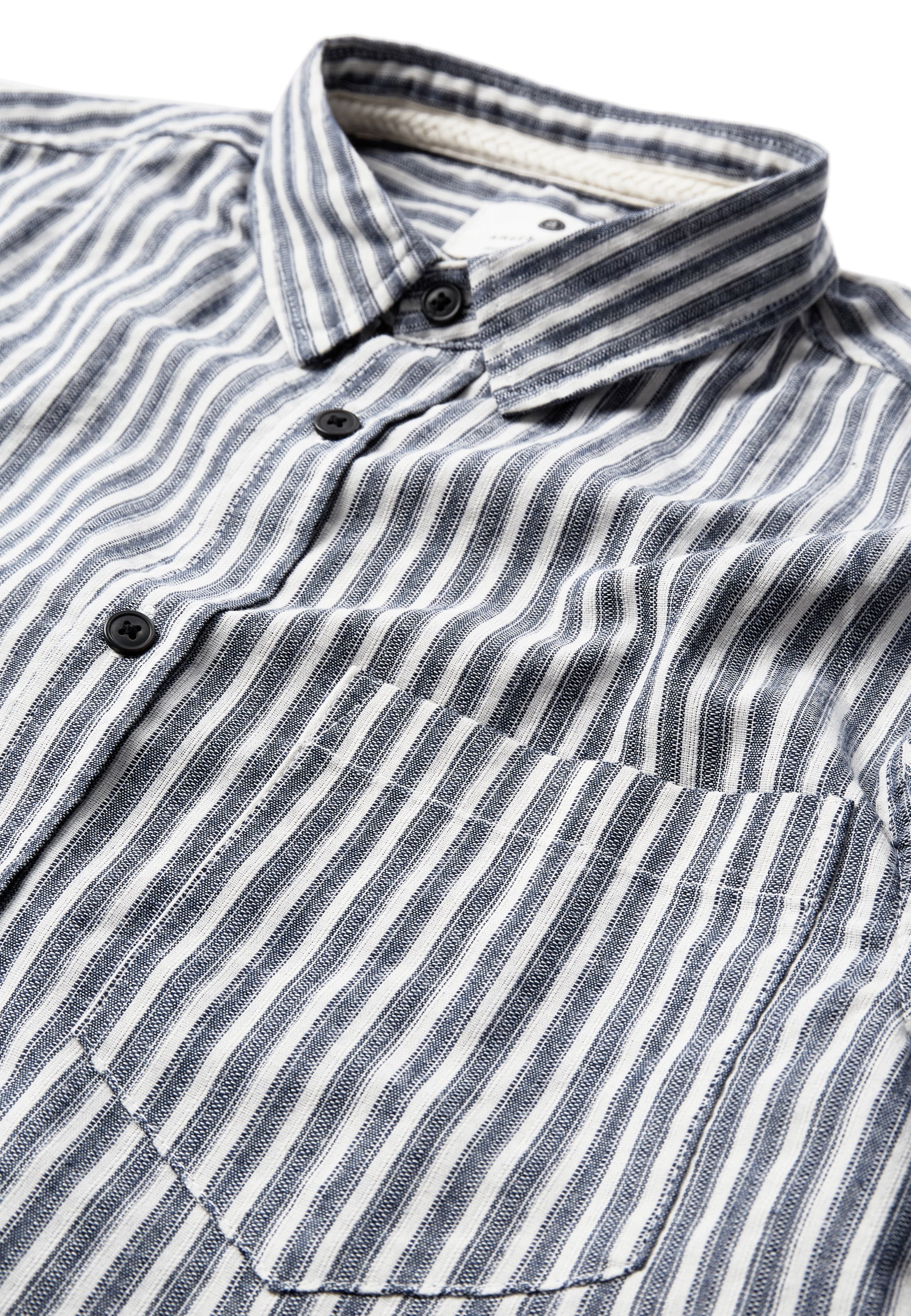 ANERKJENDT / AKLEIF STRIPE LS SHIRT / Sky Captain