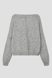 SECOND FEMALE / Pollenza Knit Pullover / Light Grey Melange
